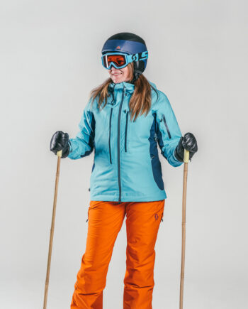 Oxygène Ski & Snowboard School Female Adult with Helmet