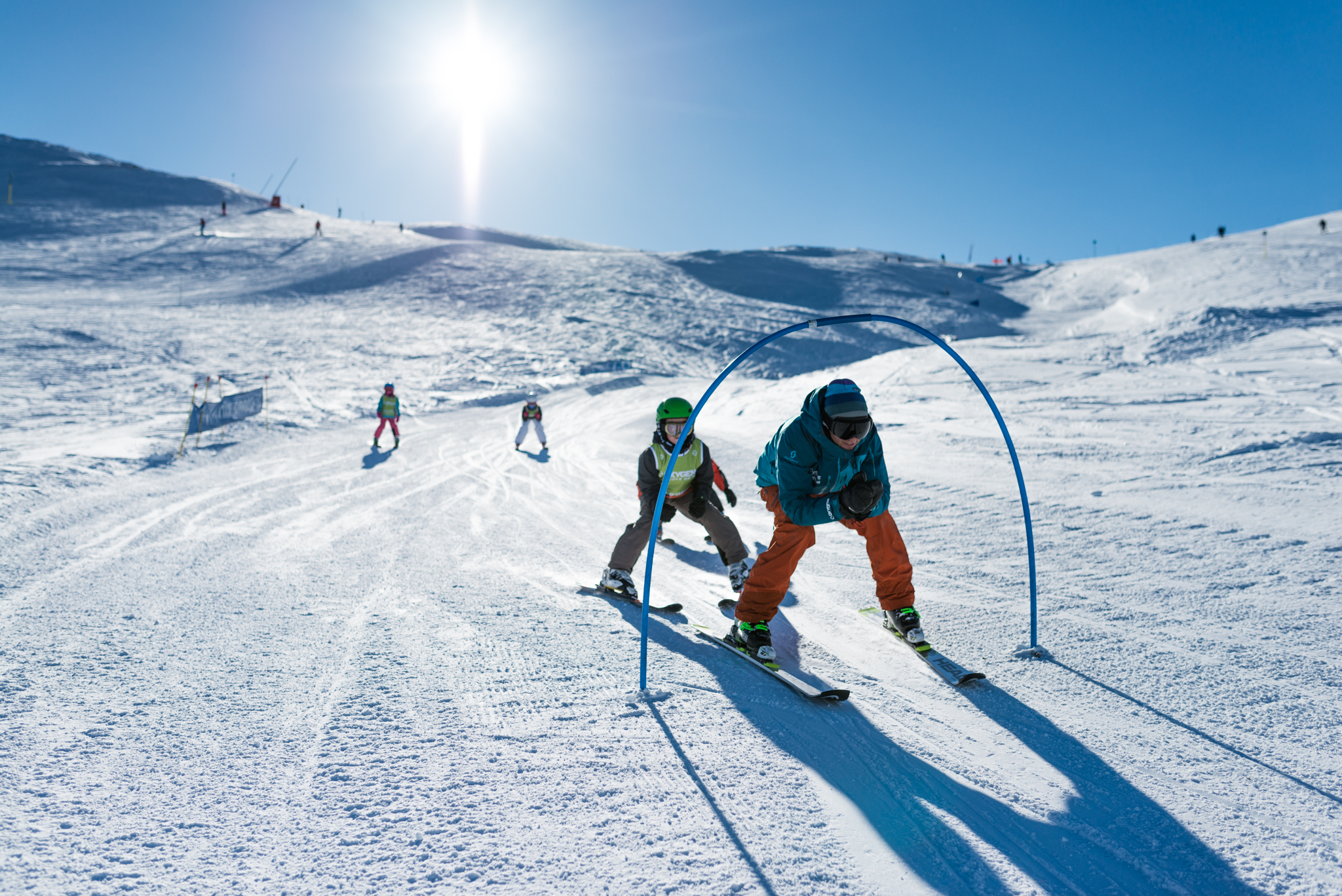 Cours de ski enfants au Grand Bornand